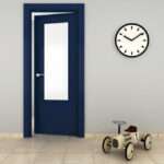 Puerta interior de aluminio modelo A 100 1VAL