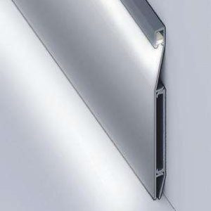 Rodapie con led de aluminio