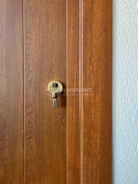Puerta exterior con 4 lineas verticales fresadas - Imagen 4