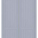 Puertas correderas para armario empotrado de aluminio modelo granero